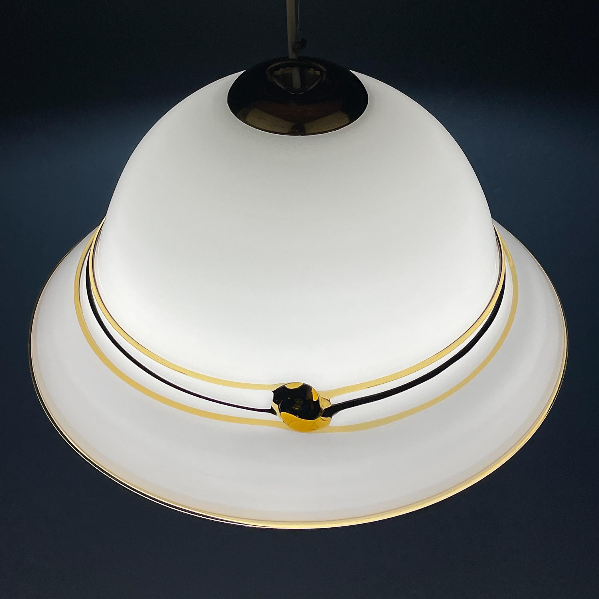 XX secolo Lampada a sospensione vintage di Murano Italia anni '70 in vendita