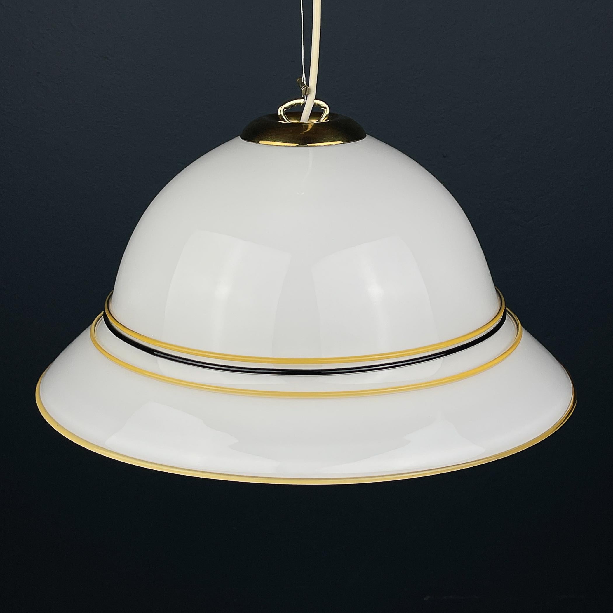 Lampada a sospensione vintage di Murano Italia anni '70 in vendita 2