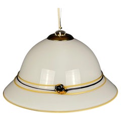 Lampe suspendue vintage Murano Italie 1970