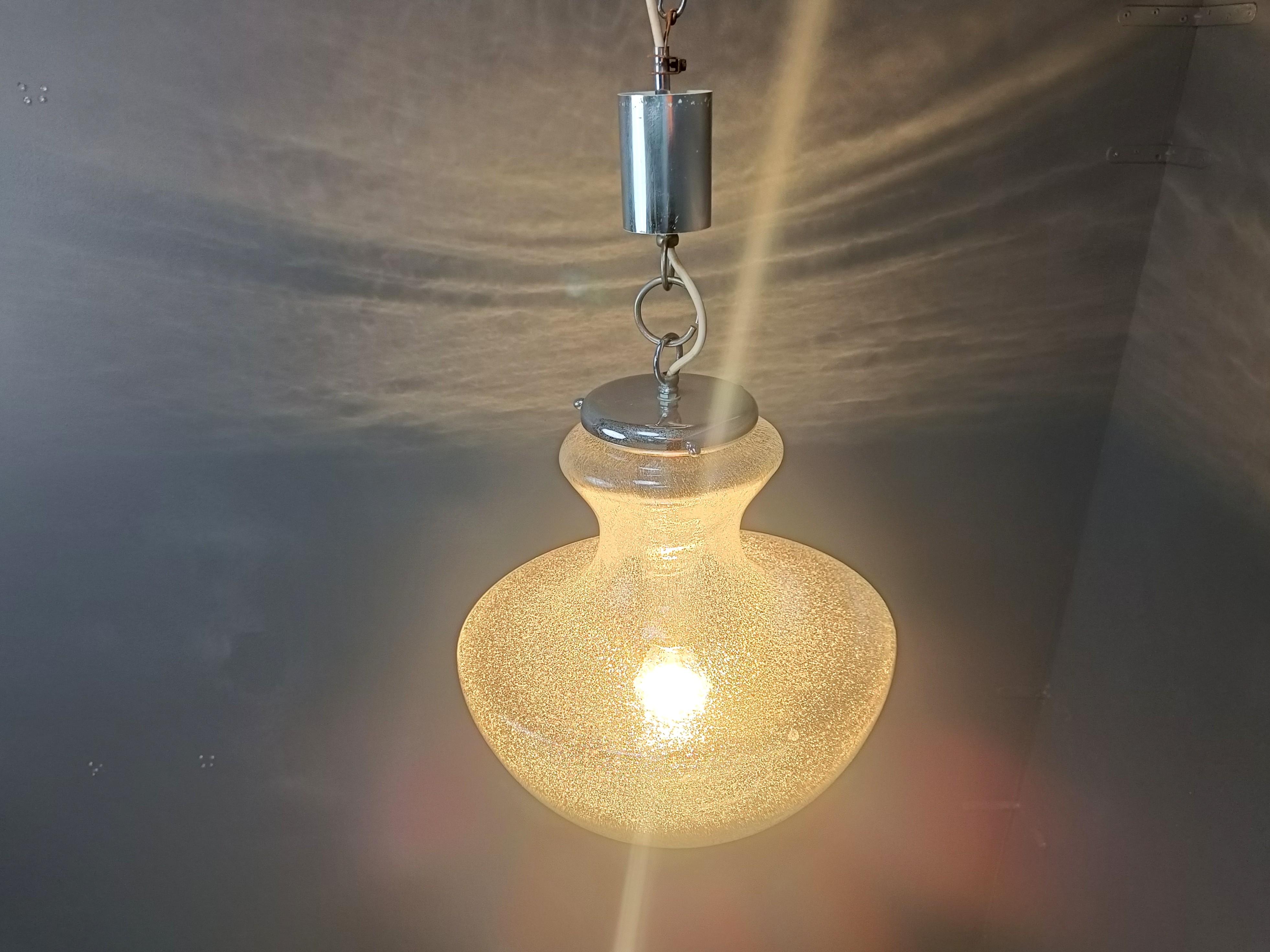 VIntage murano pendelleuchte von Mazzega, 1960er Jahre (Italienisch) im Angebot