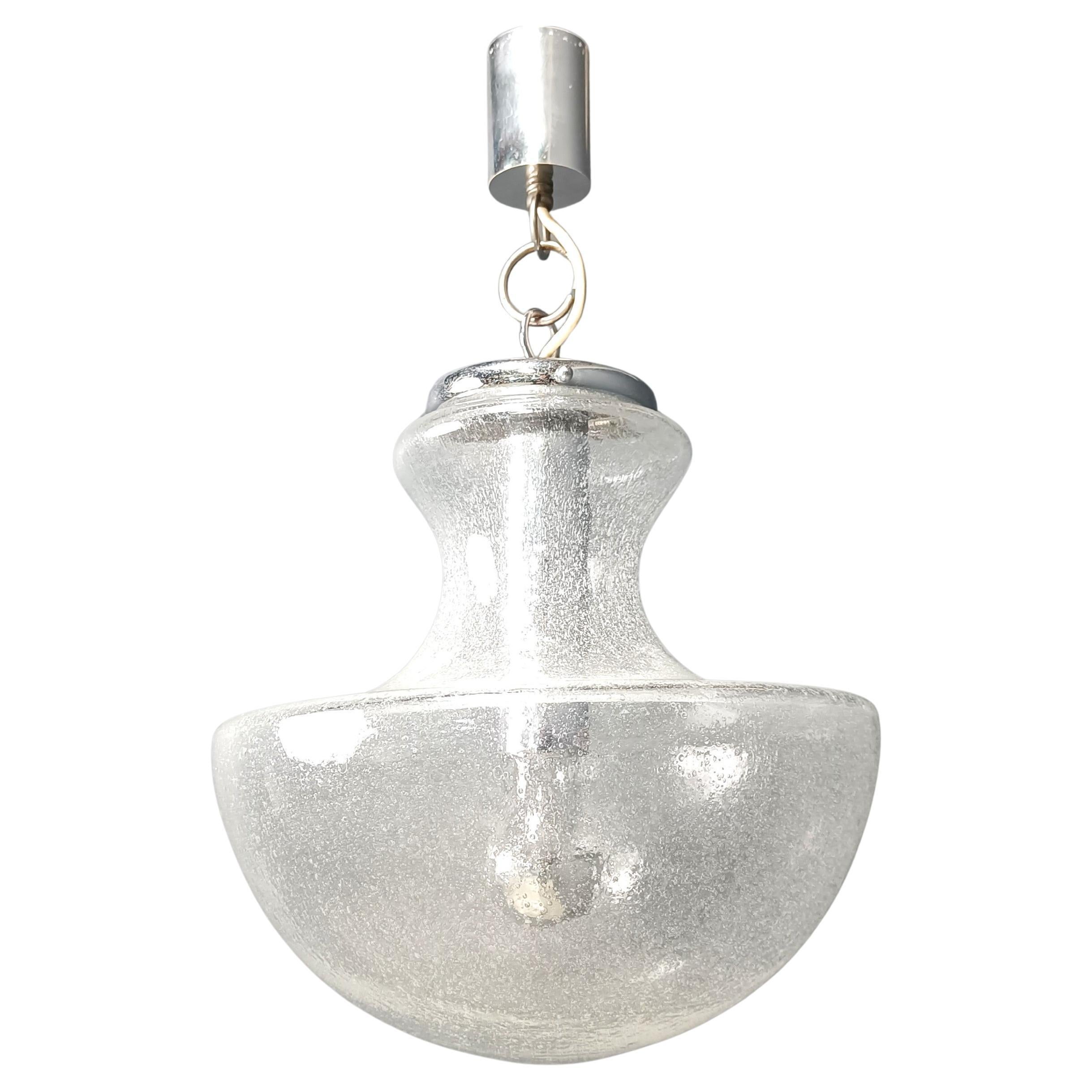 VIntage murano pendant light by Mazzega, 1960s
