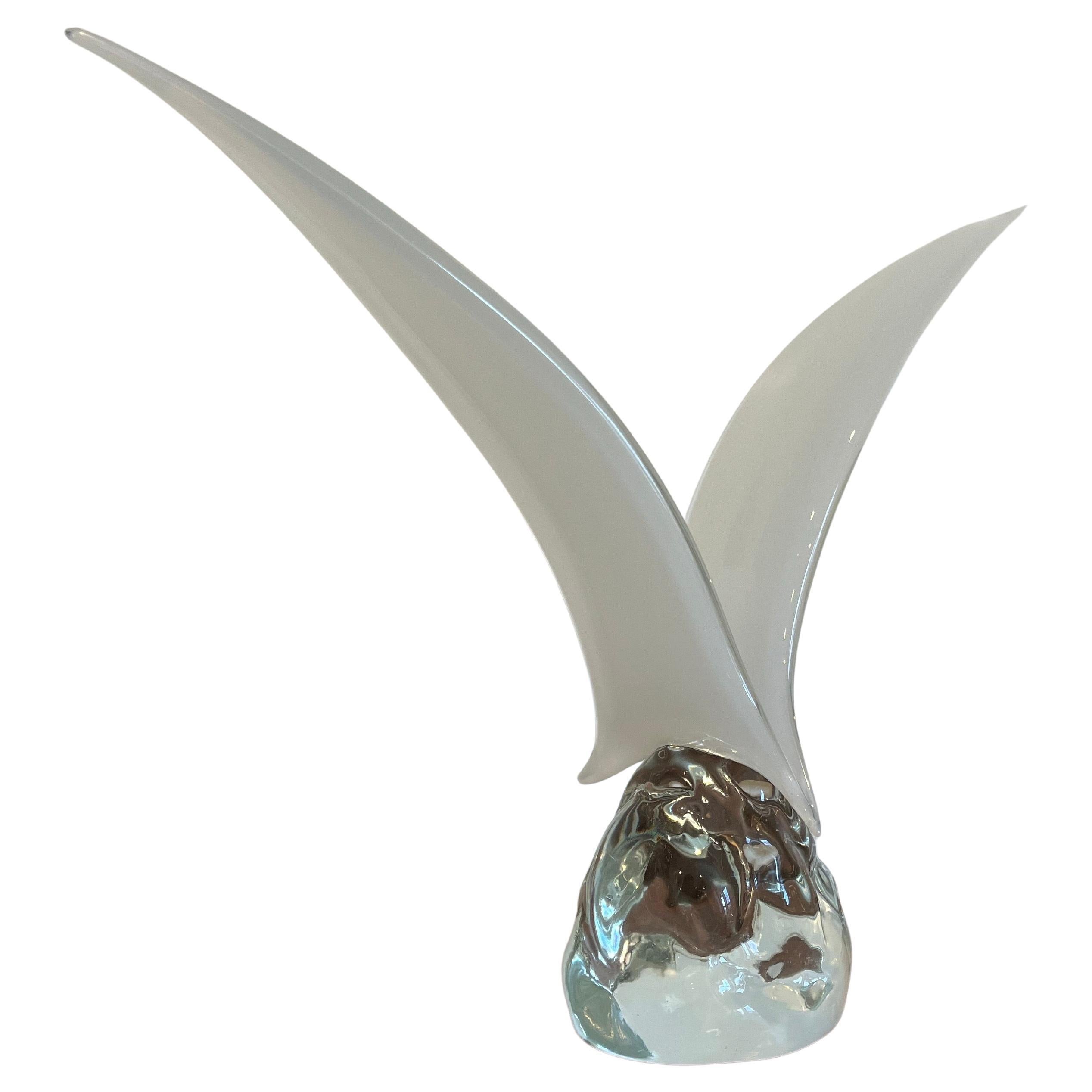 Mid-Century moderno Sculture di gabbiani di Murano Vintage By in vendita
