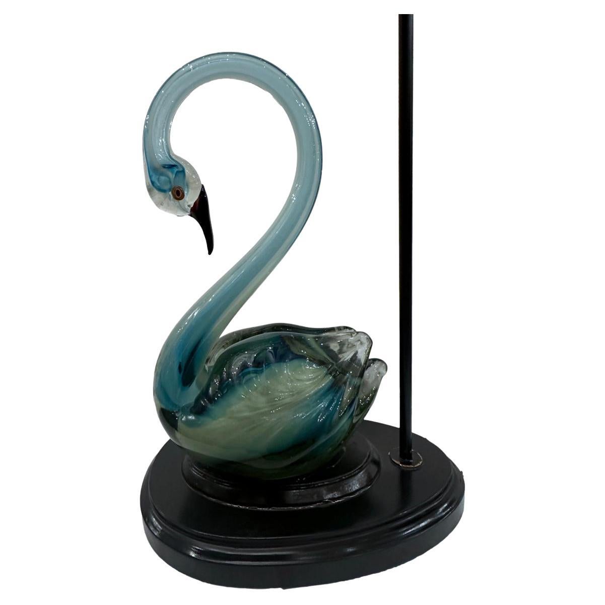 Lampe vintage Murano Swan