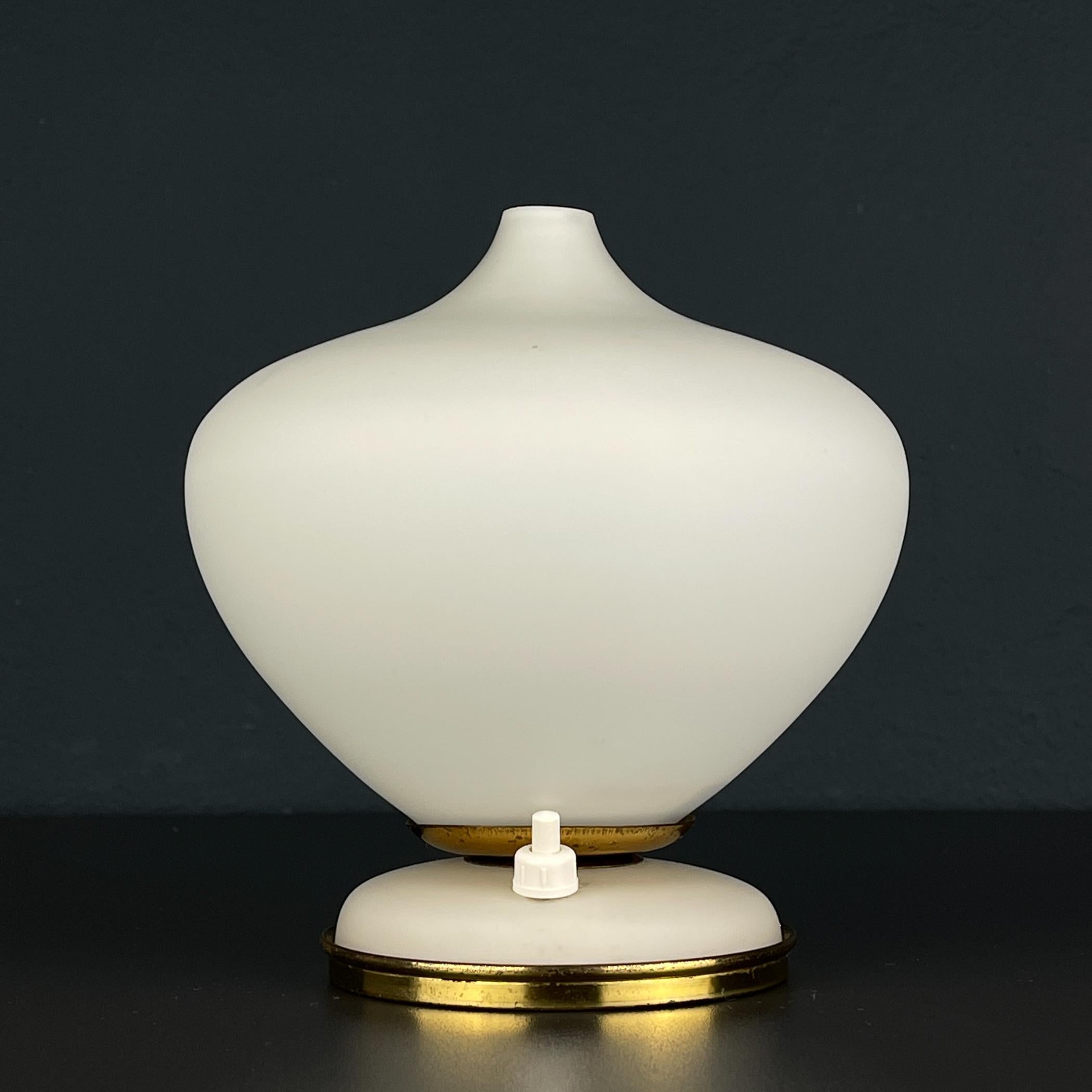 Amazing vintage murano glass table lamp 