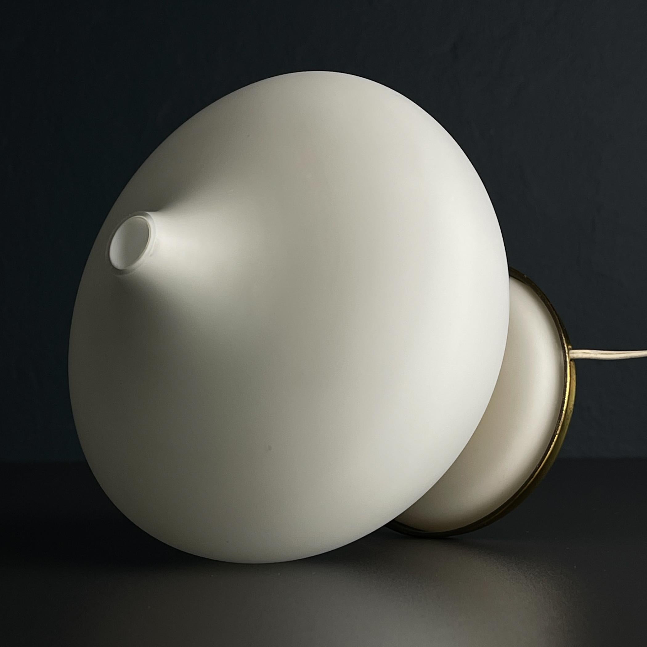Vintage murano table lamp by Stilnovo, Italy 1950s For Sale 2
