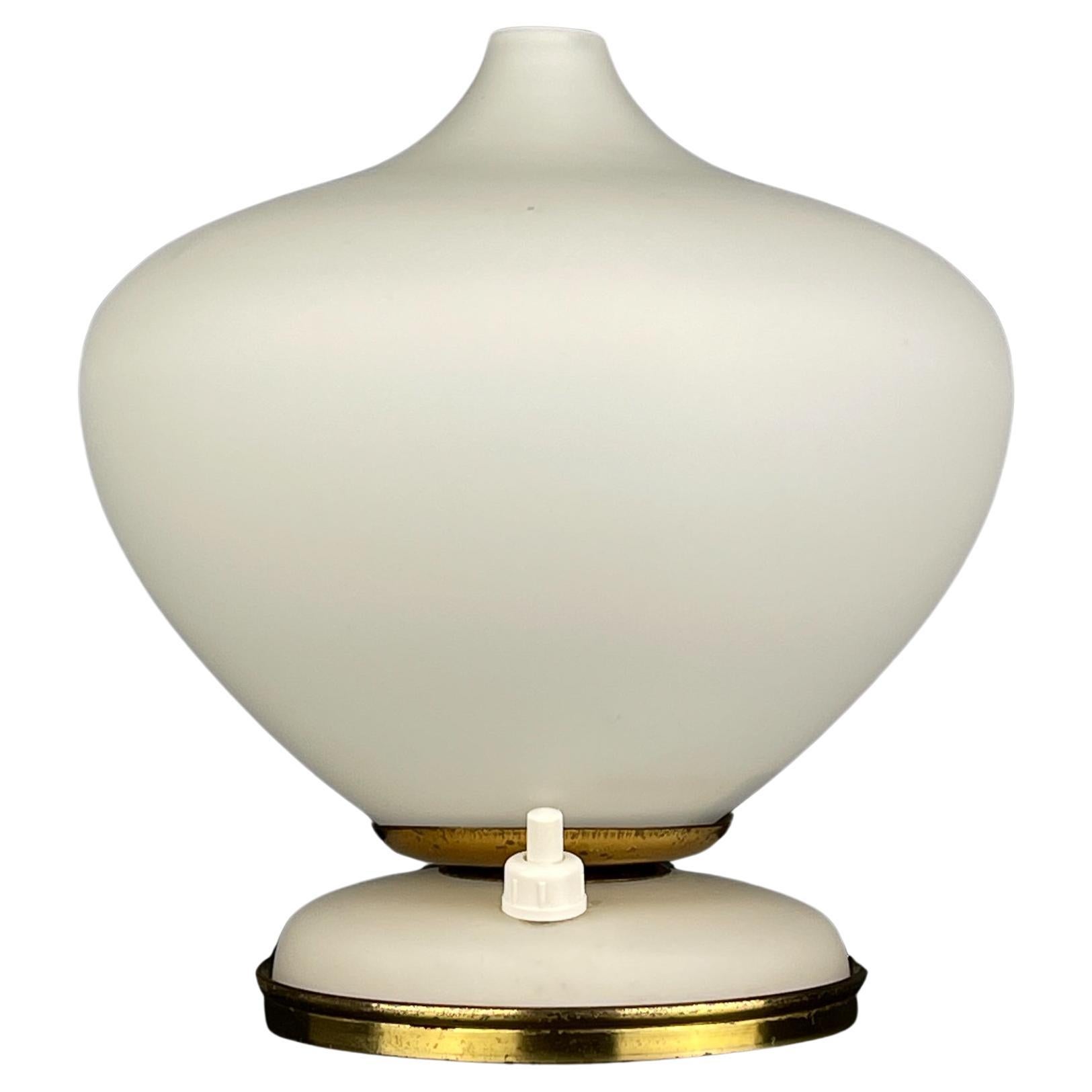 Murano Tischlampe von Stilnovo, Italien 1950er Jahre