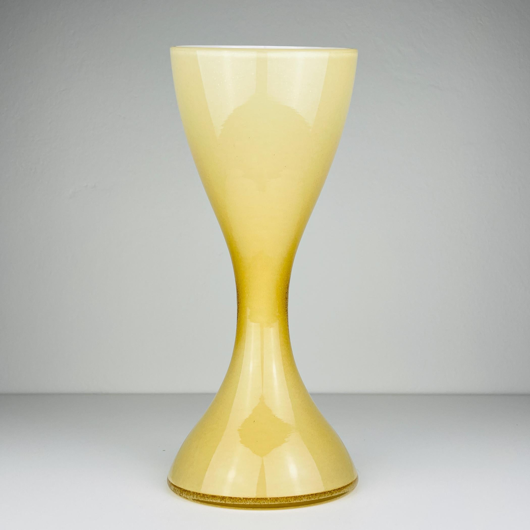 Vintage Murano table lamp by Vistosi, Italy 1980s For Sale 5