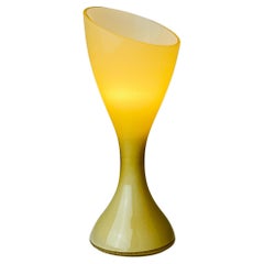 Vintage Murano table lamp by Vistosi, Italy 1980s