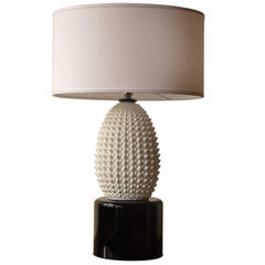 Vintage Murano Table Lamp Design, 1980