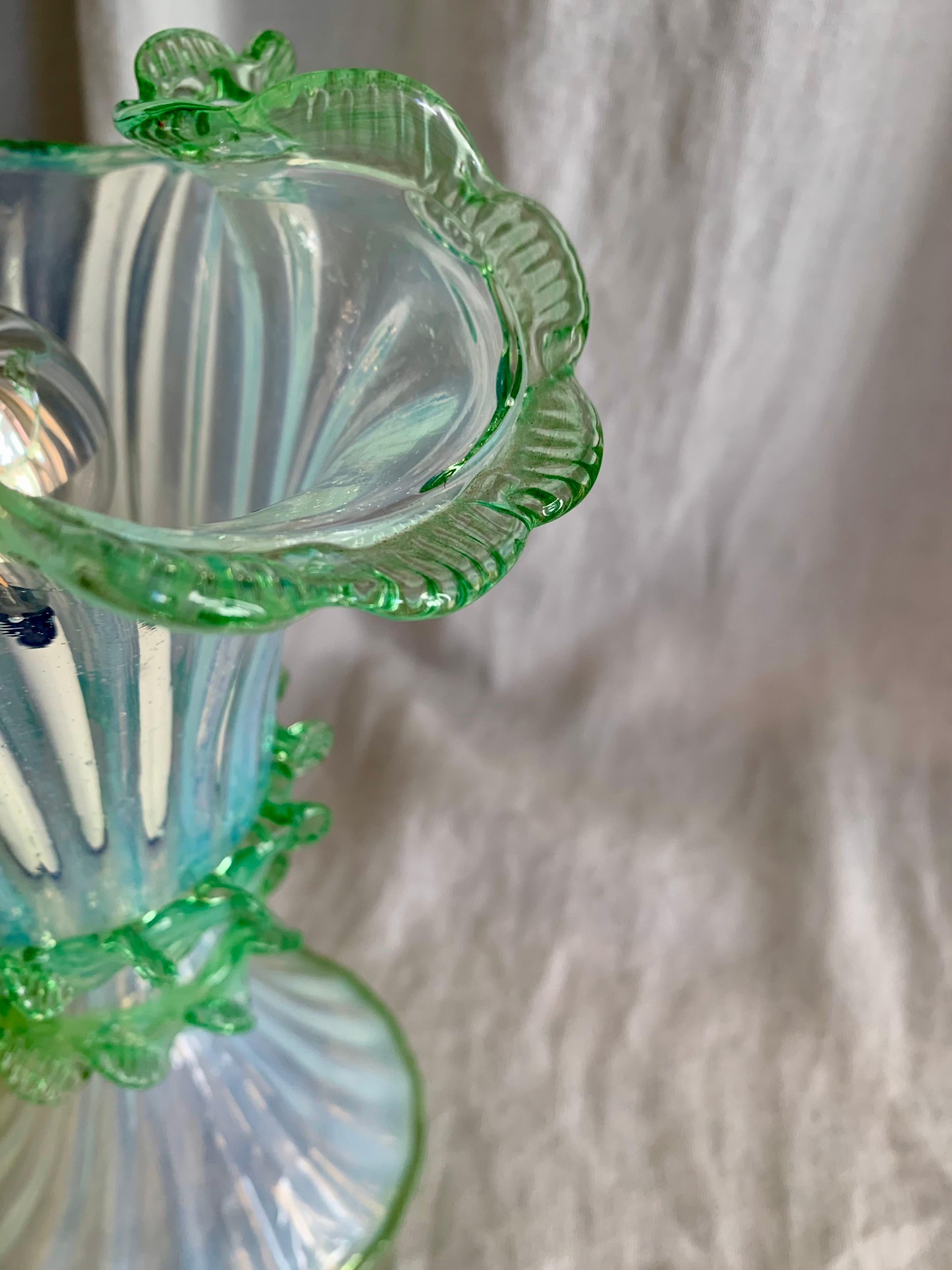 Mid-20th Century Vintage Murano Table Lamp For Sale