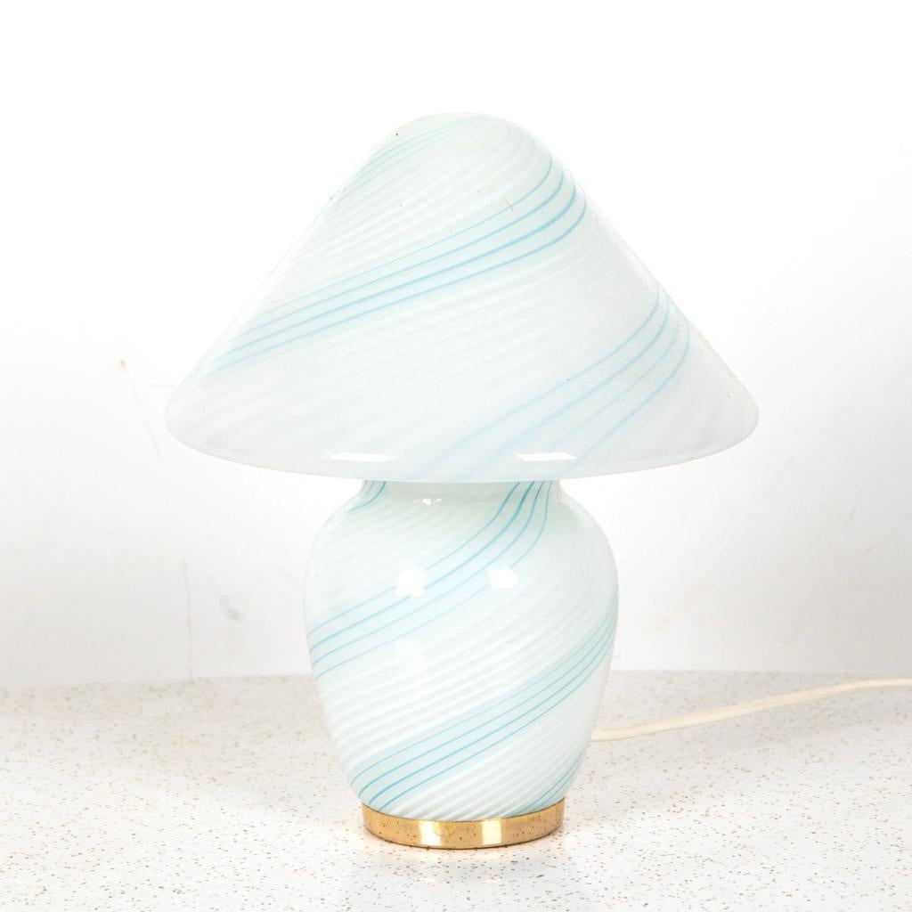 Mid-Century Modern Vintage Murano Table Lamp, Italy 1950s For Sale