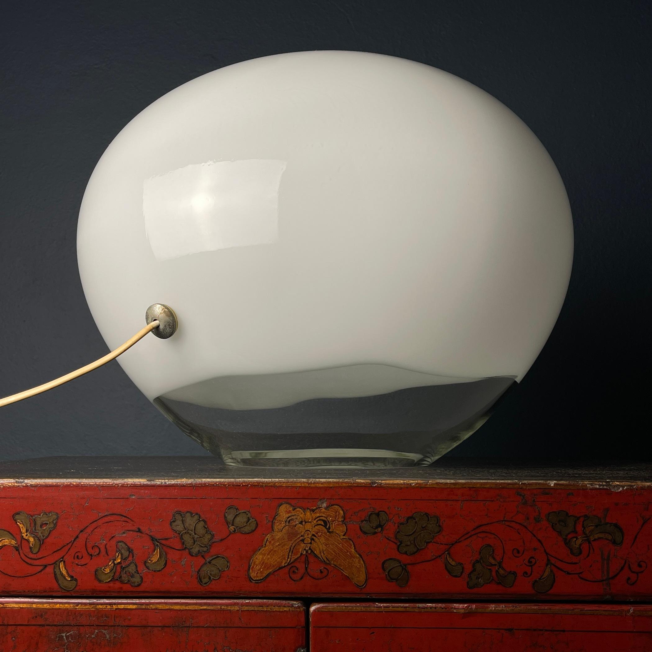 Vintage murano table lamp Nessa by Gino Vistosi Italy 1970s For Sale 5
