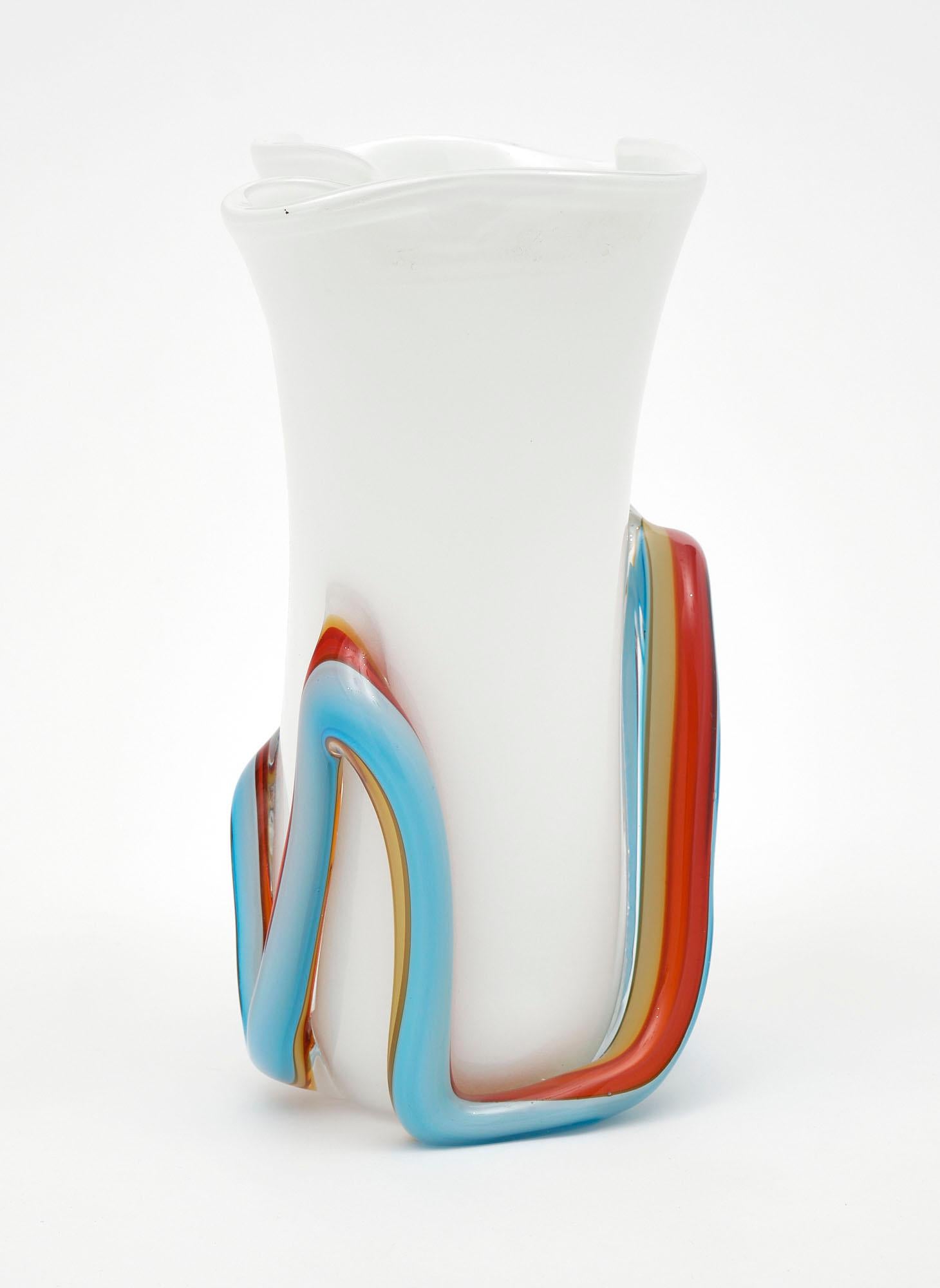 Late 20th Century Vintage Murano Vase by Cenedese