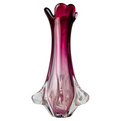 Vintage Murano vase Chambord by Fratelli Toso, Italy 1960s
