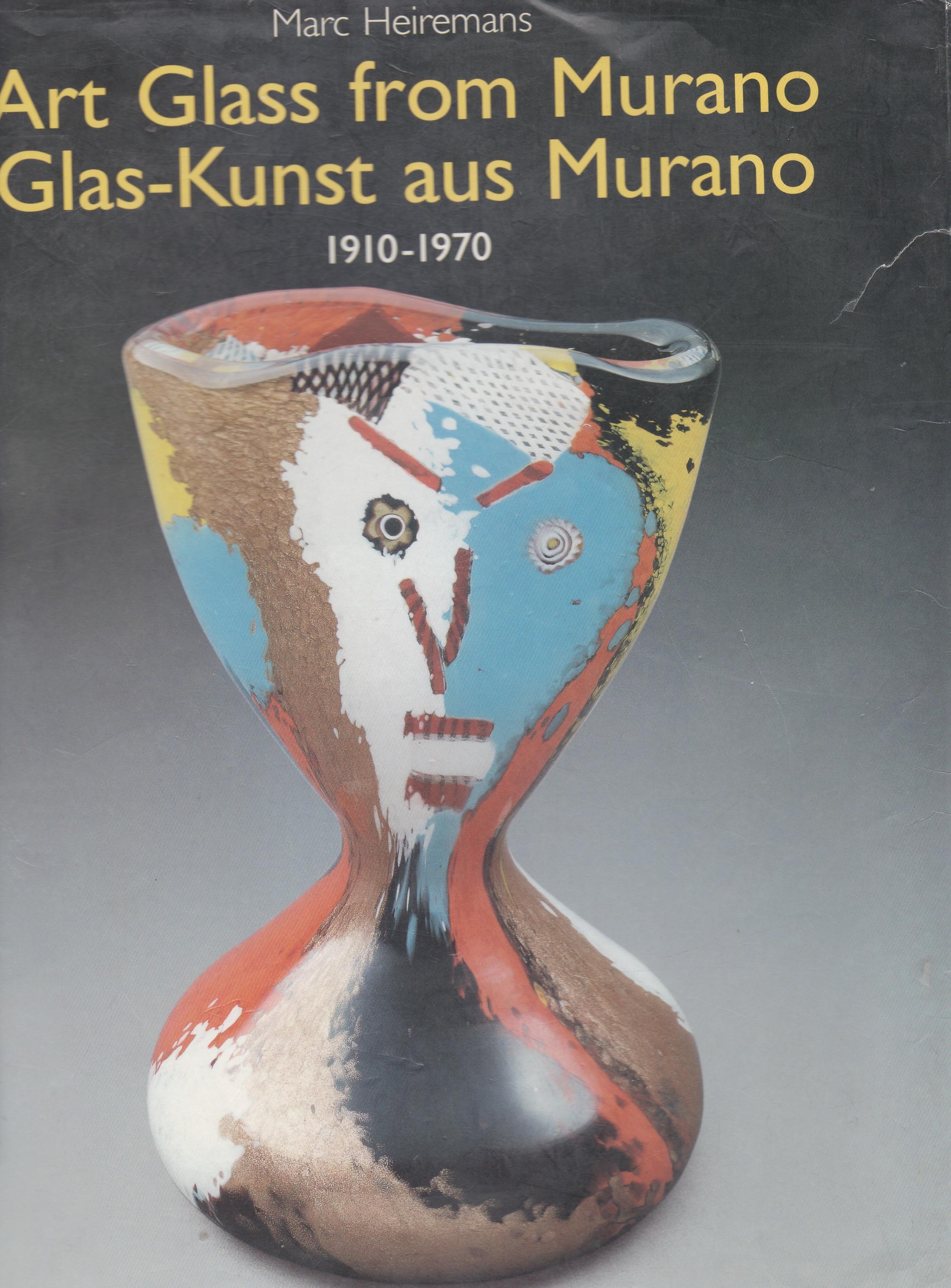 Vintage-Vase aus Muranoglas in weißem Pulegoso-Glas von Napoleone Martinuzzi, 1930er Jahre (Mitte des 20. Jahrhunderts) im Angebot