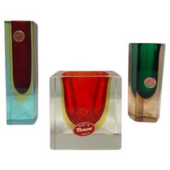 Vintage Murano Vases  1970s