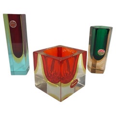 Retro Murano Vases  1970s 