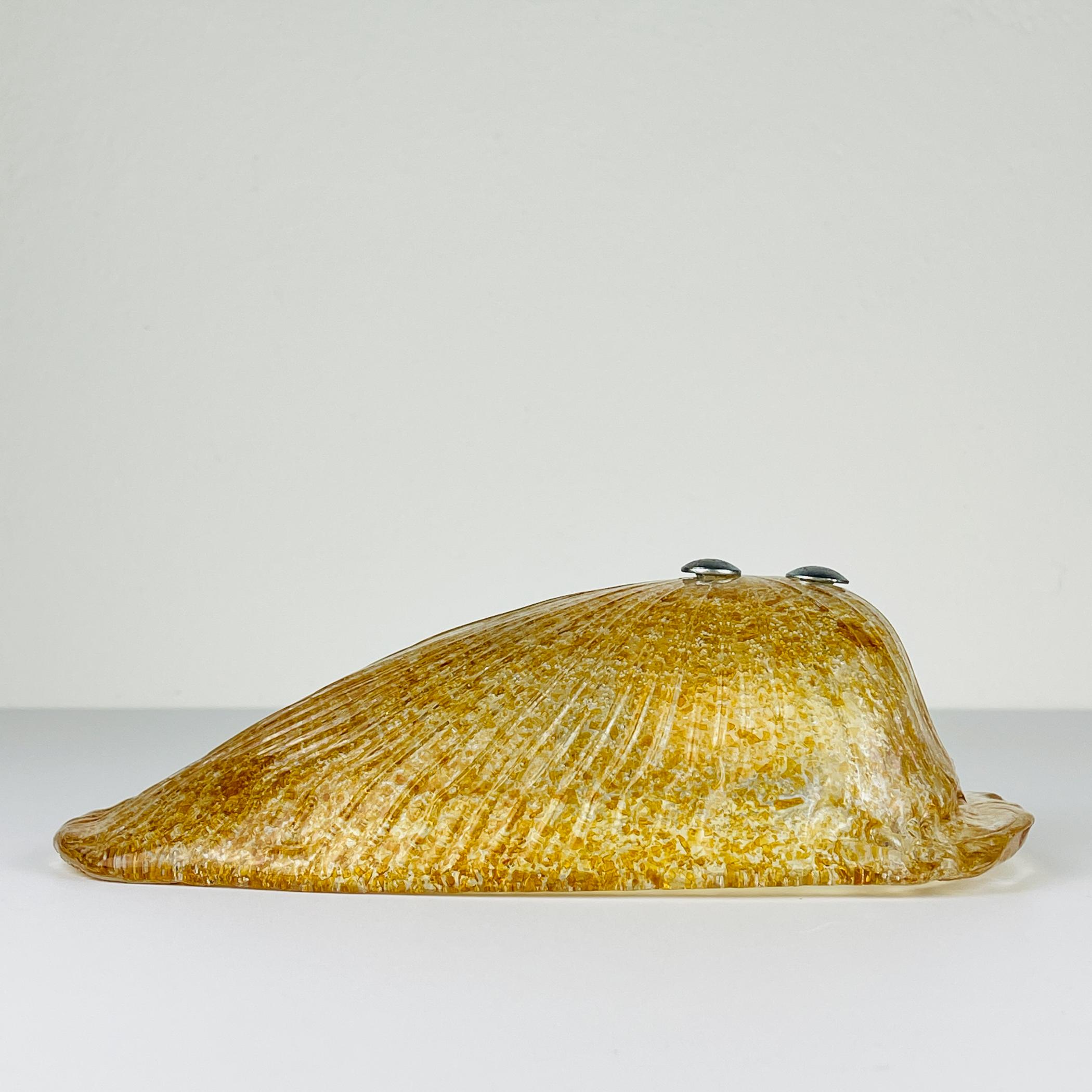 Vintage murano wall lamp, Italy, 1970s For Sale 6
