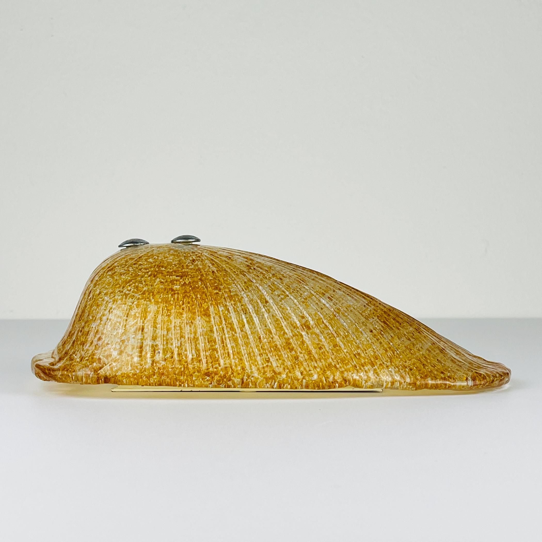 Vintage murano wall lamp, Italy, 1970s For Sale 9