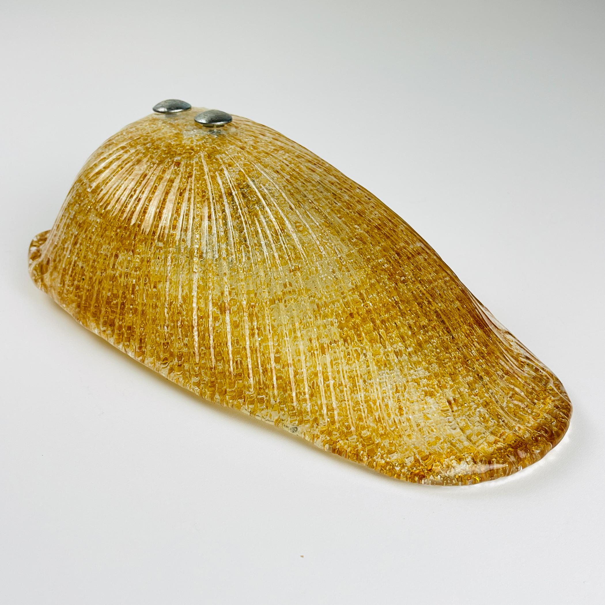 20th Century Vintage murano wall lamp, Italy, 1970s For Sale