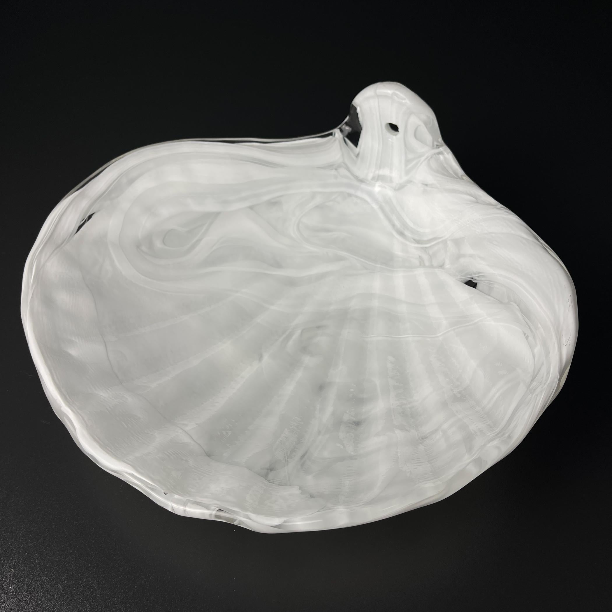Vintage murano wall lamp Seashell by 