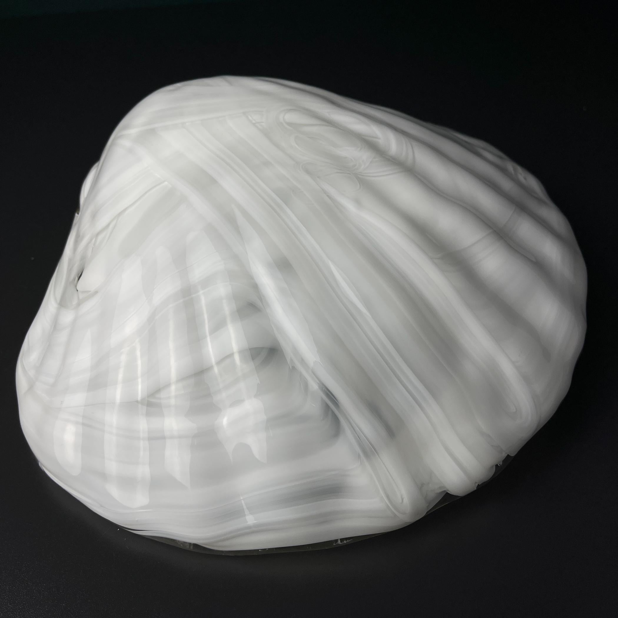 Vintage murano wall lamp Seashell by 