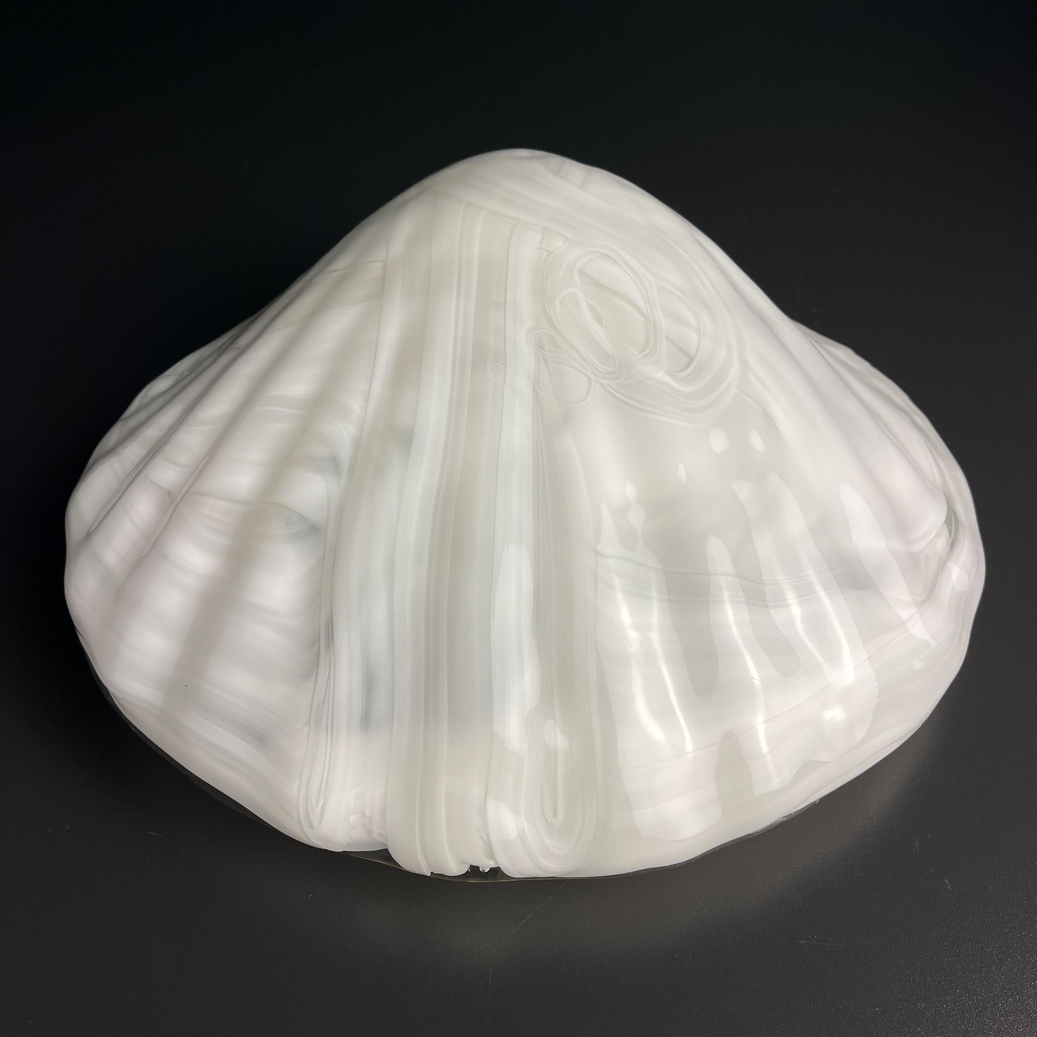 Italian Vintage murano wall lamp Seashell by 