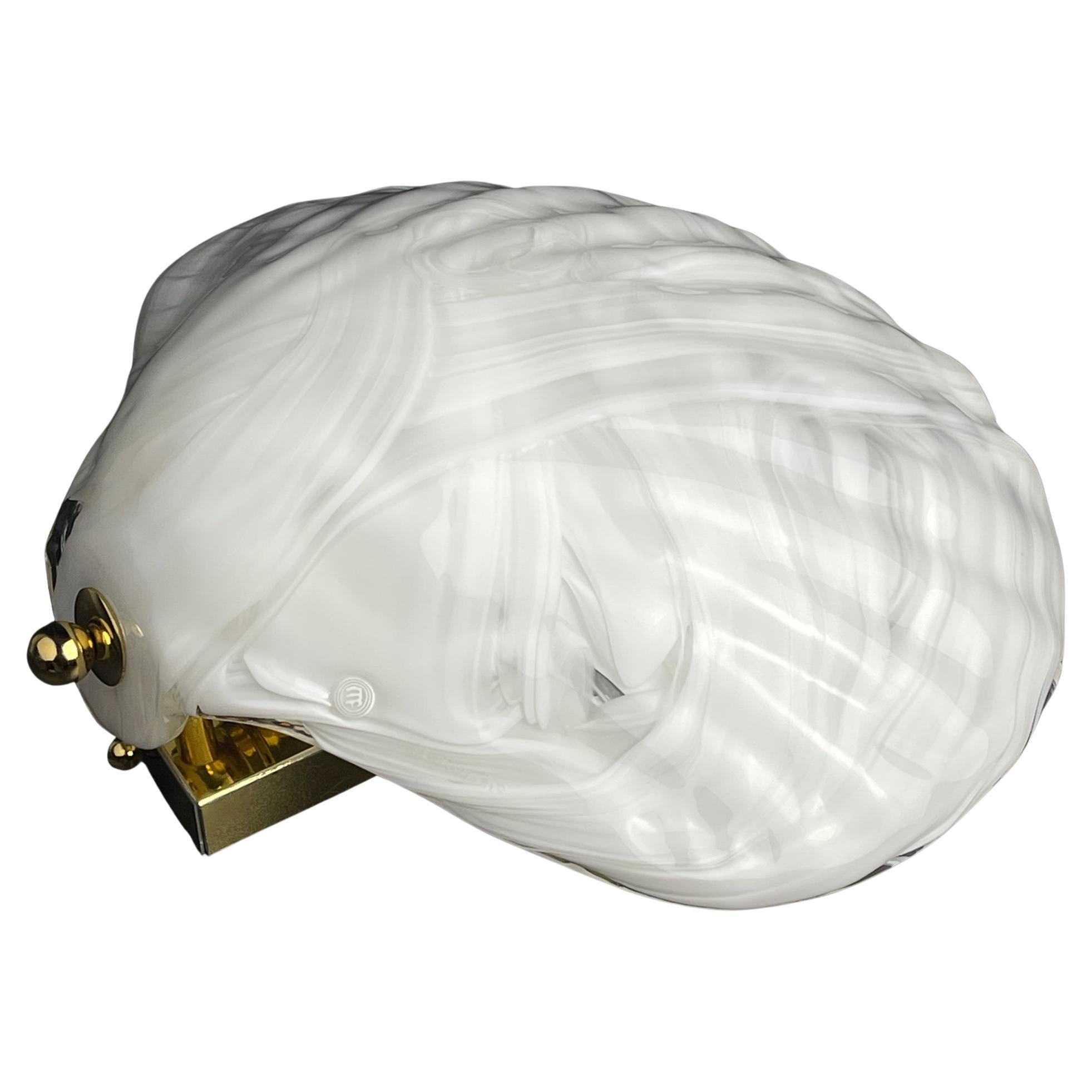 Aplique vintage de murano Seashell de "La Murrina", Italia años 80