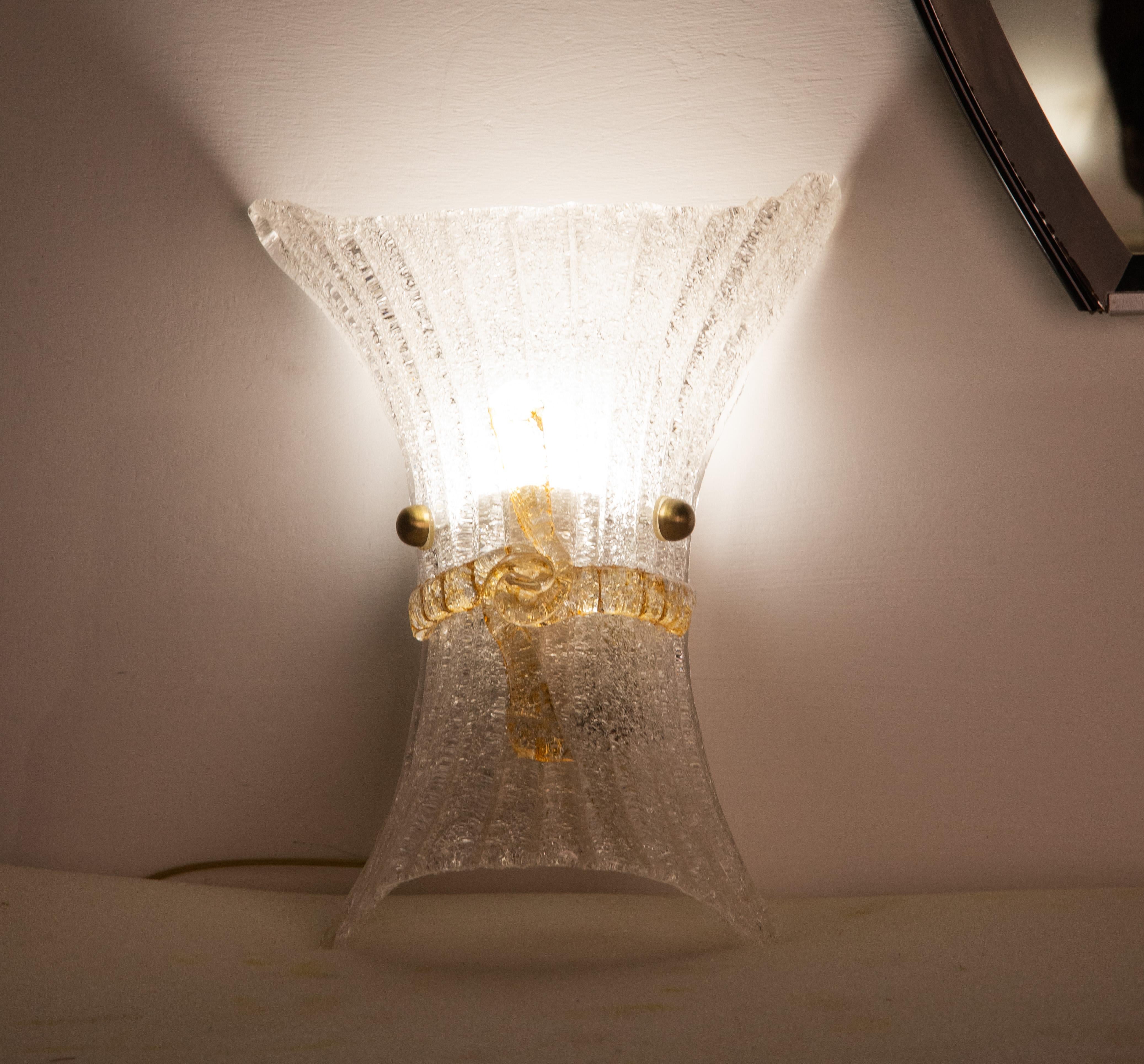 Vintage Murano Wall light, 1980 For Sale 1
