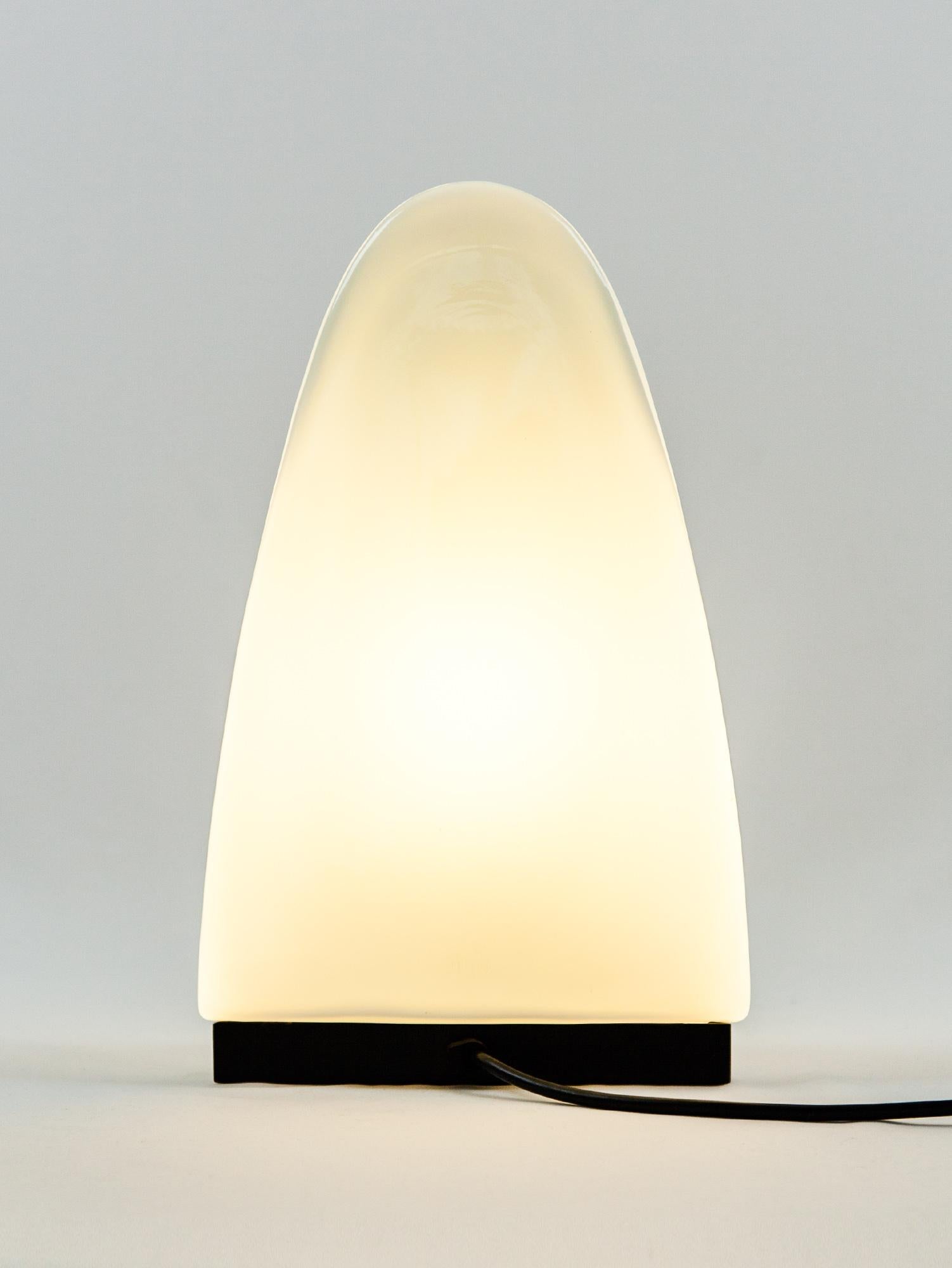 Mid-Century Murano Glass Table Lamp by Carlo Nason for Mazzega, Italy, 1970s  In Good Condition In PRESTON, AU