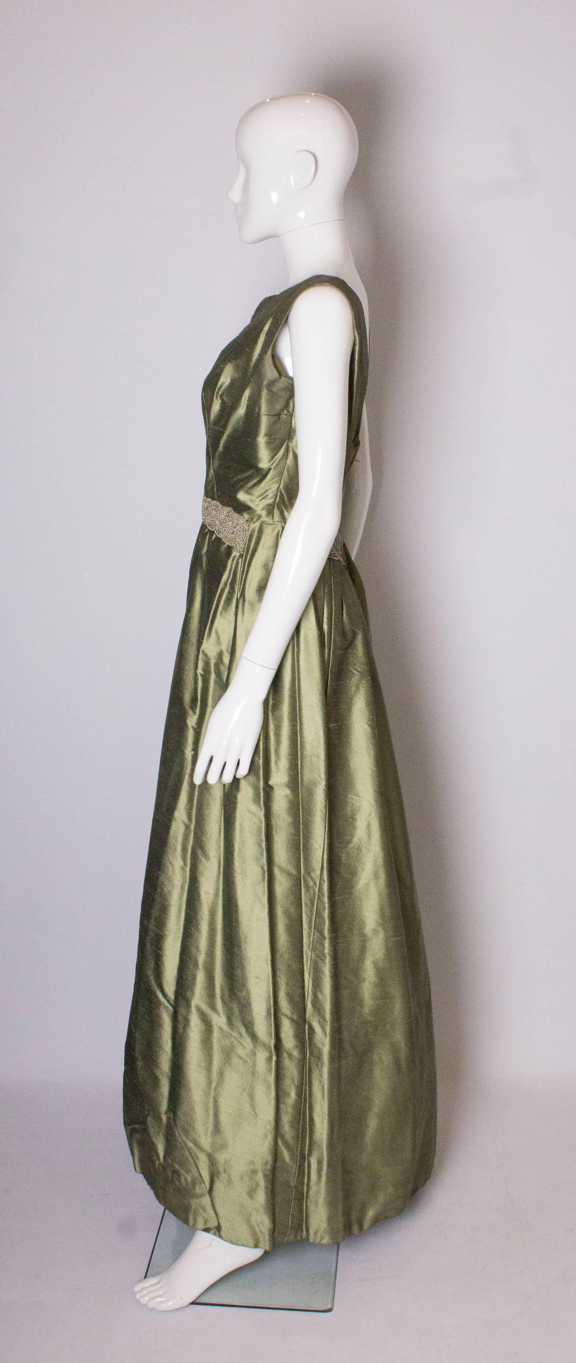 Vintage Muriel Martin For Harvey Nichols Ball Gown For Sale at