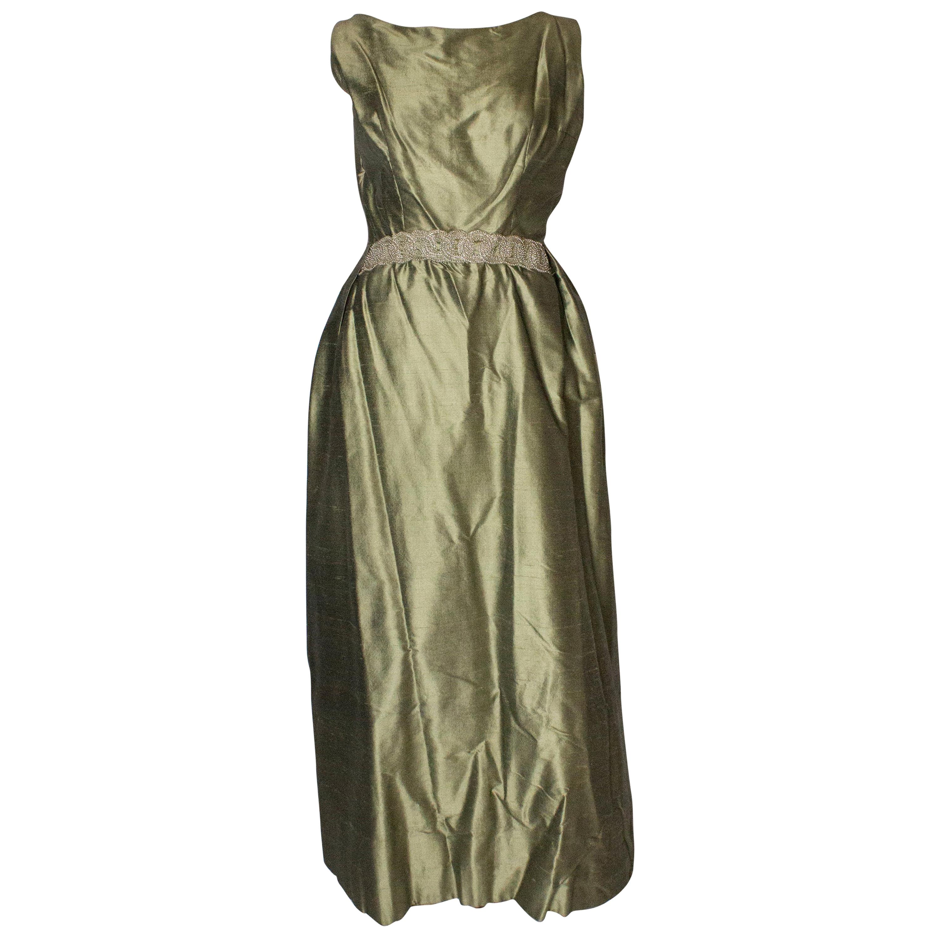 Vintage Muriel Martin For Harvey Nichols Ball Gown For Sale