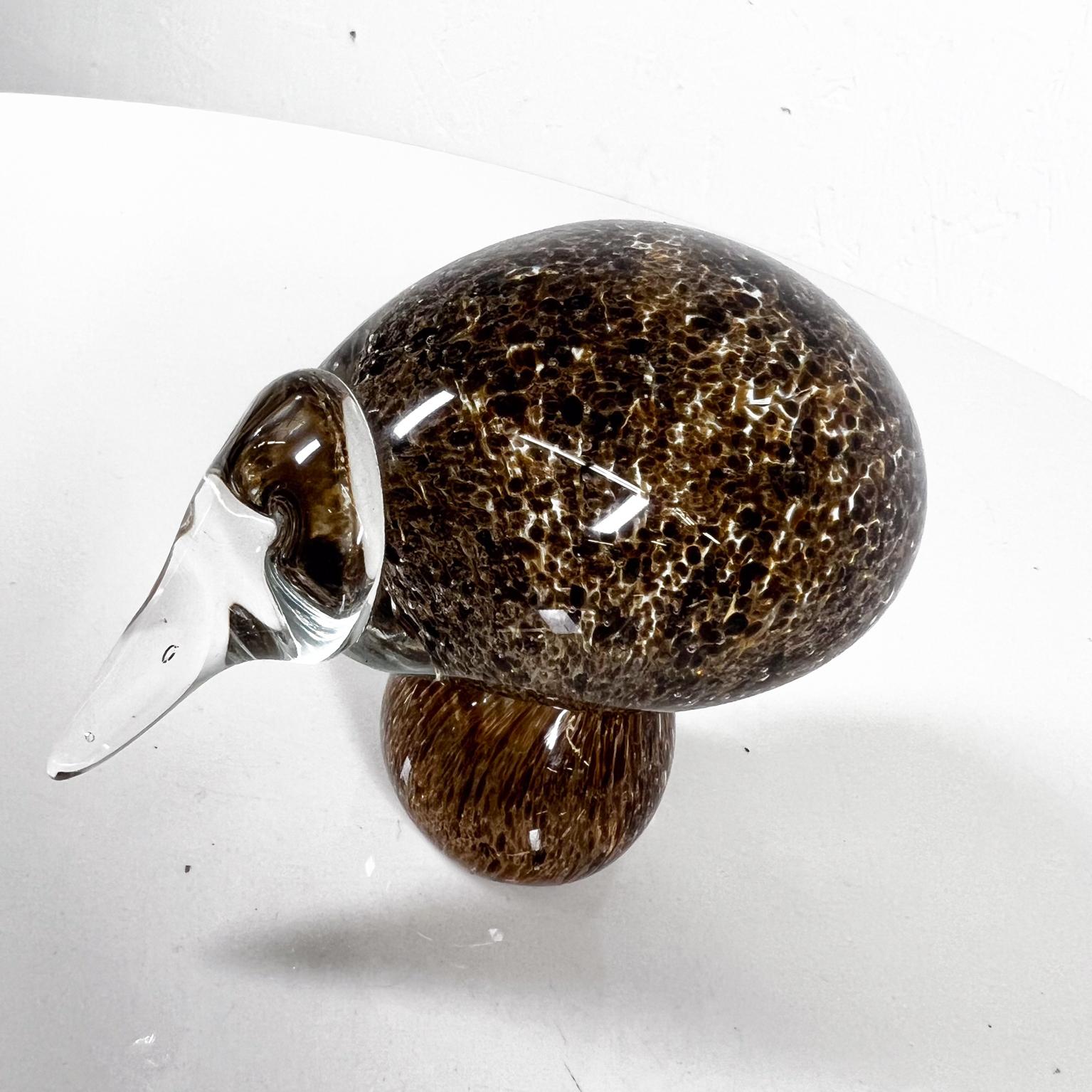 Modern Murphy Art Glass Kiwi Bird Paperweight, New Zealand For Sale at ...