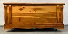 Vintage Murphy Style Cedar Wooden Chest