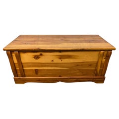 Vintage Murphy Style Cedar Wooden Chest