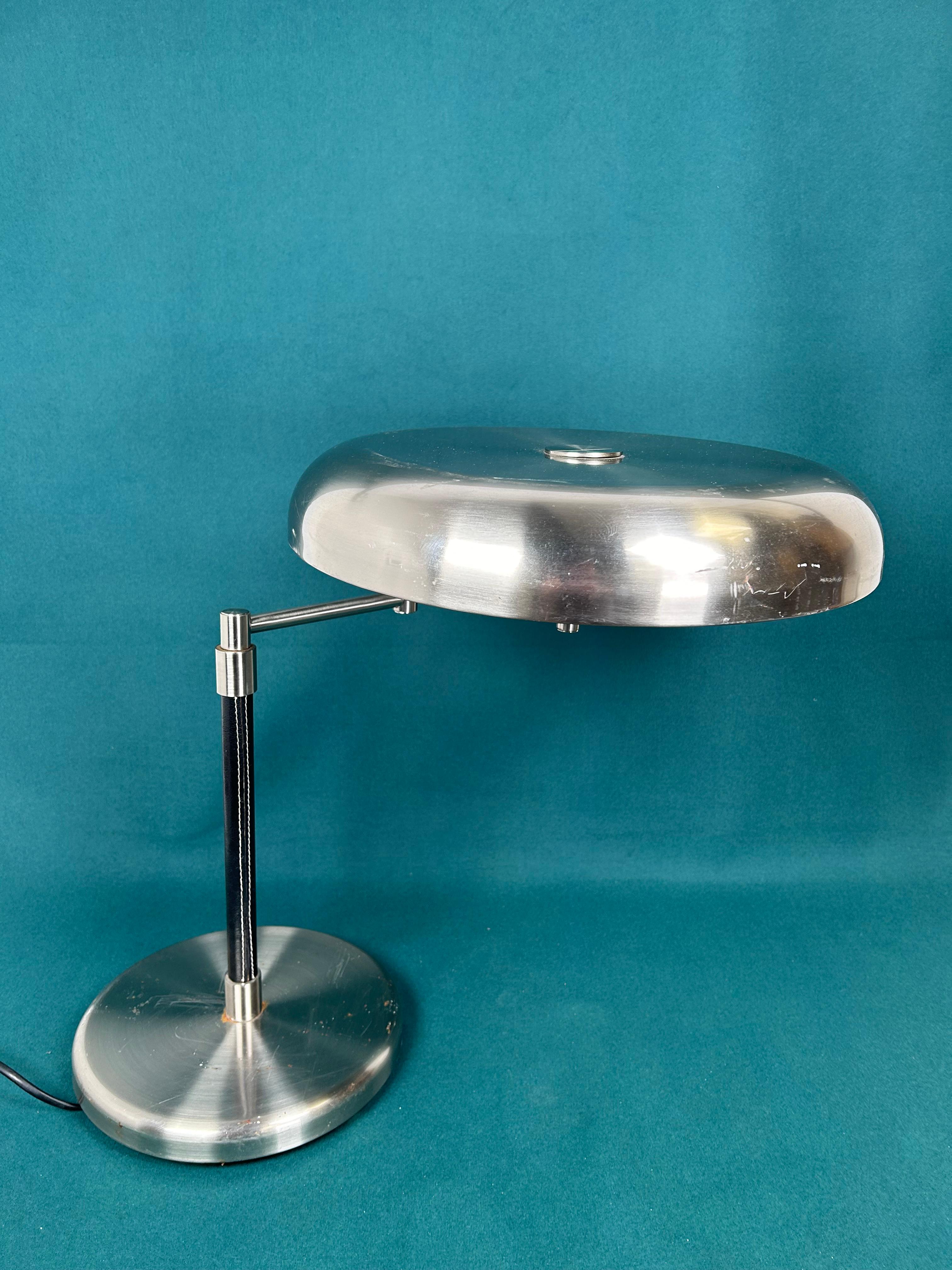 Vintage mushroom desk lamp In Good Condition In Banská Štiavnica, SK