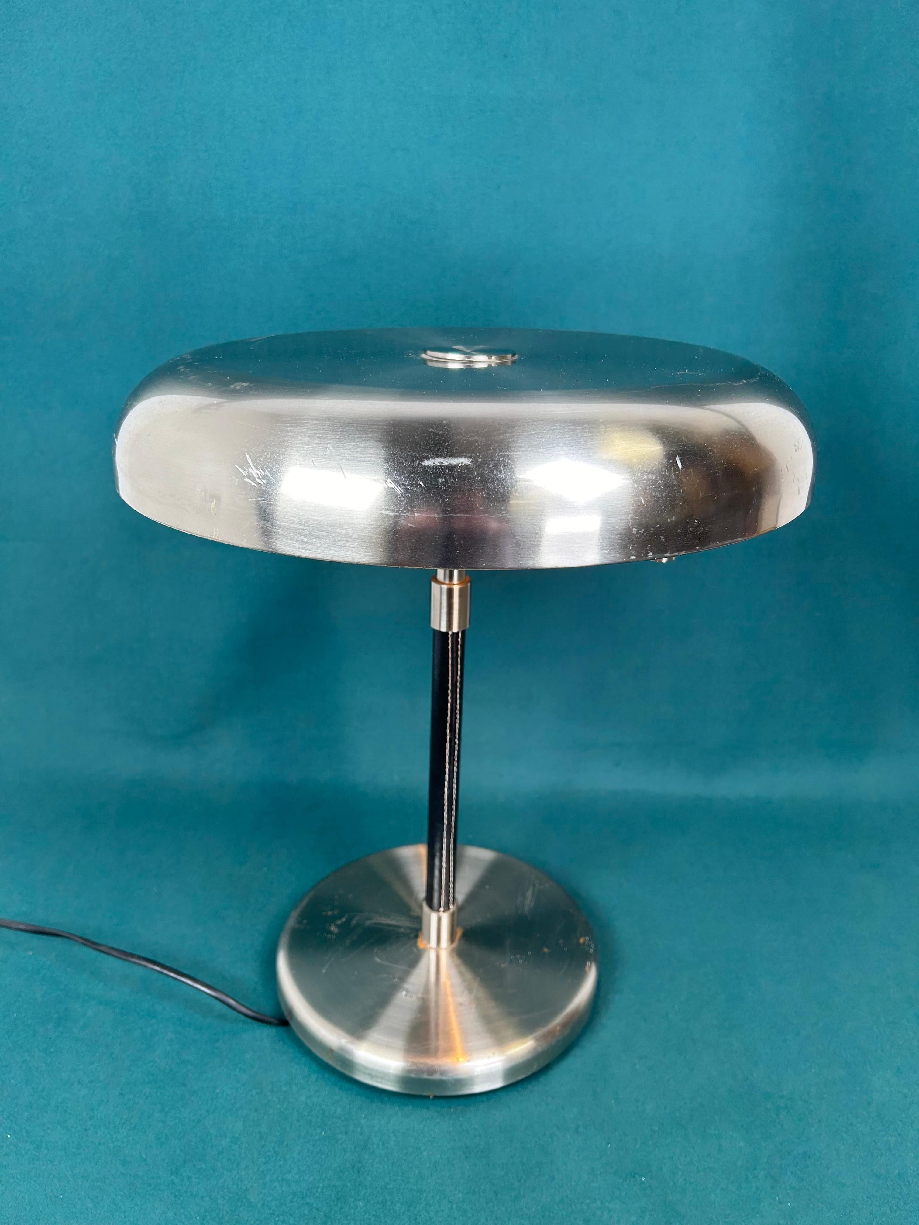 Metal Vintage mushroom desk lamp