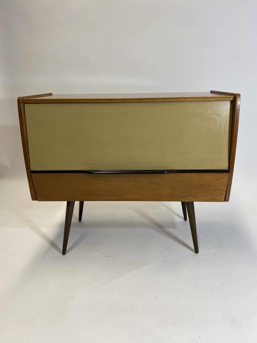 Mid-Century Modern Vintage Music Box For Sale