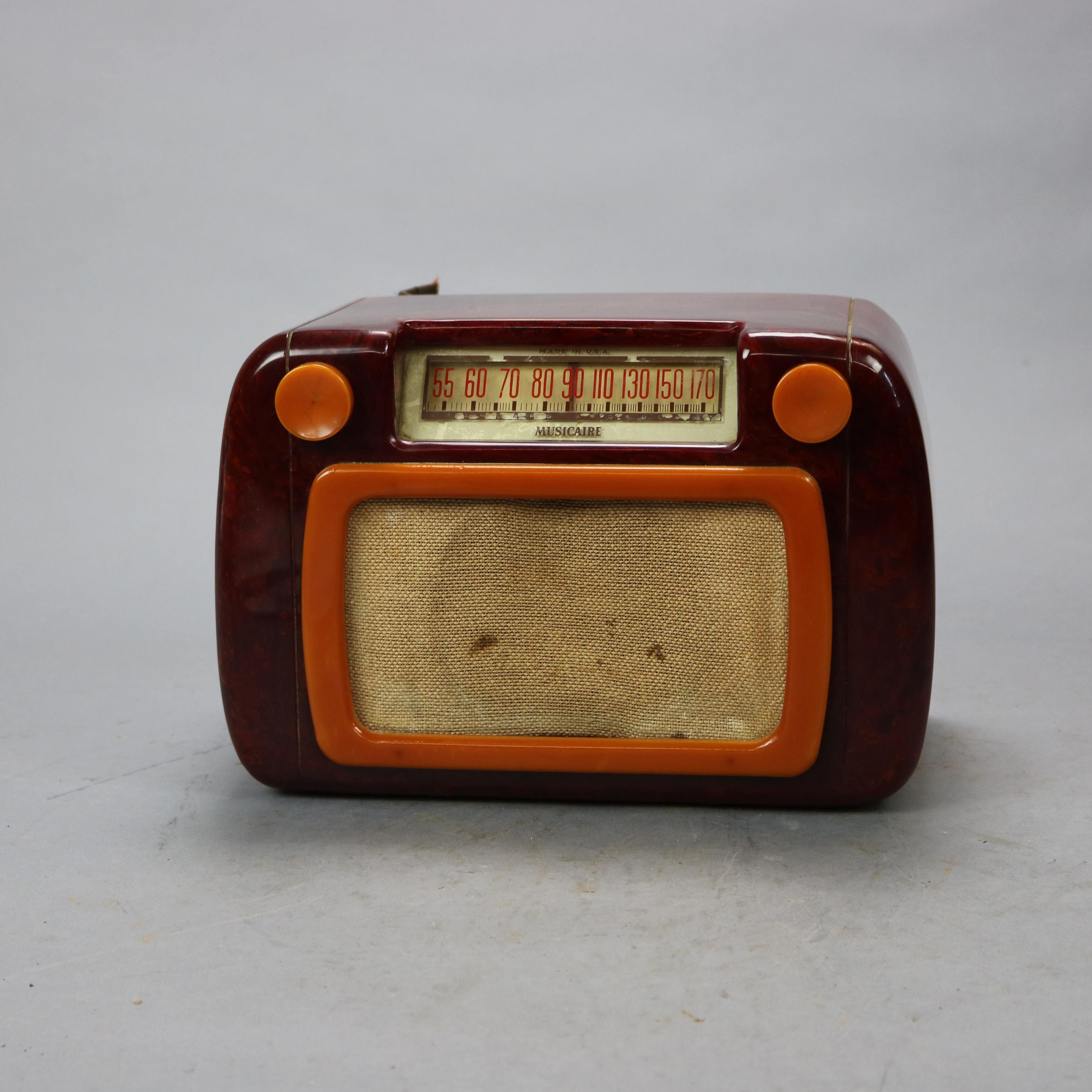 musicaire antique radio