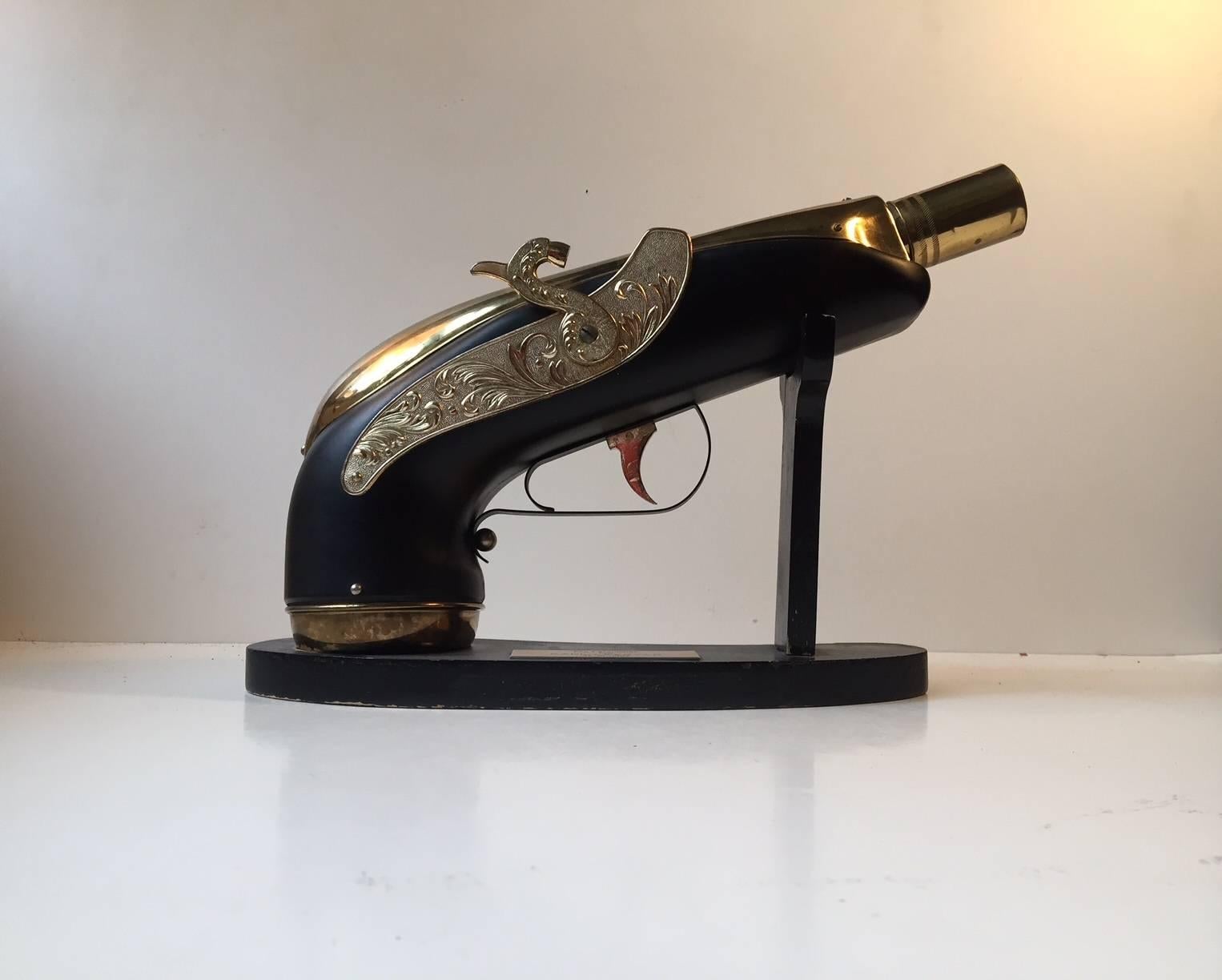 Japanese Vintage Musical Gun Decanter, Japan, 1960s
