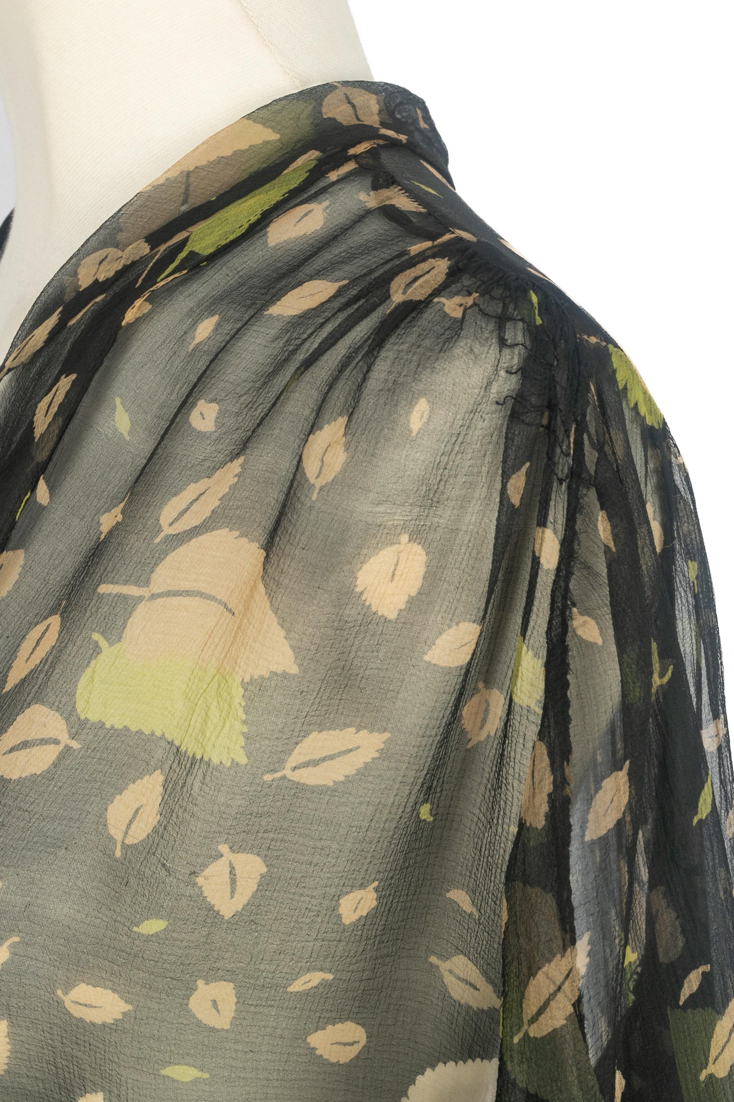 Vintage Musselin Kleid im Angebot 2