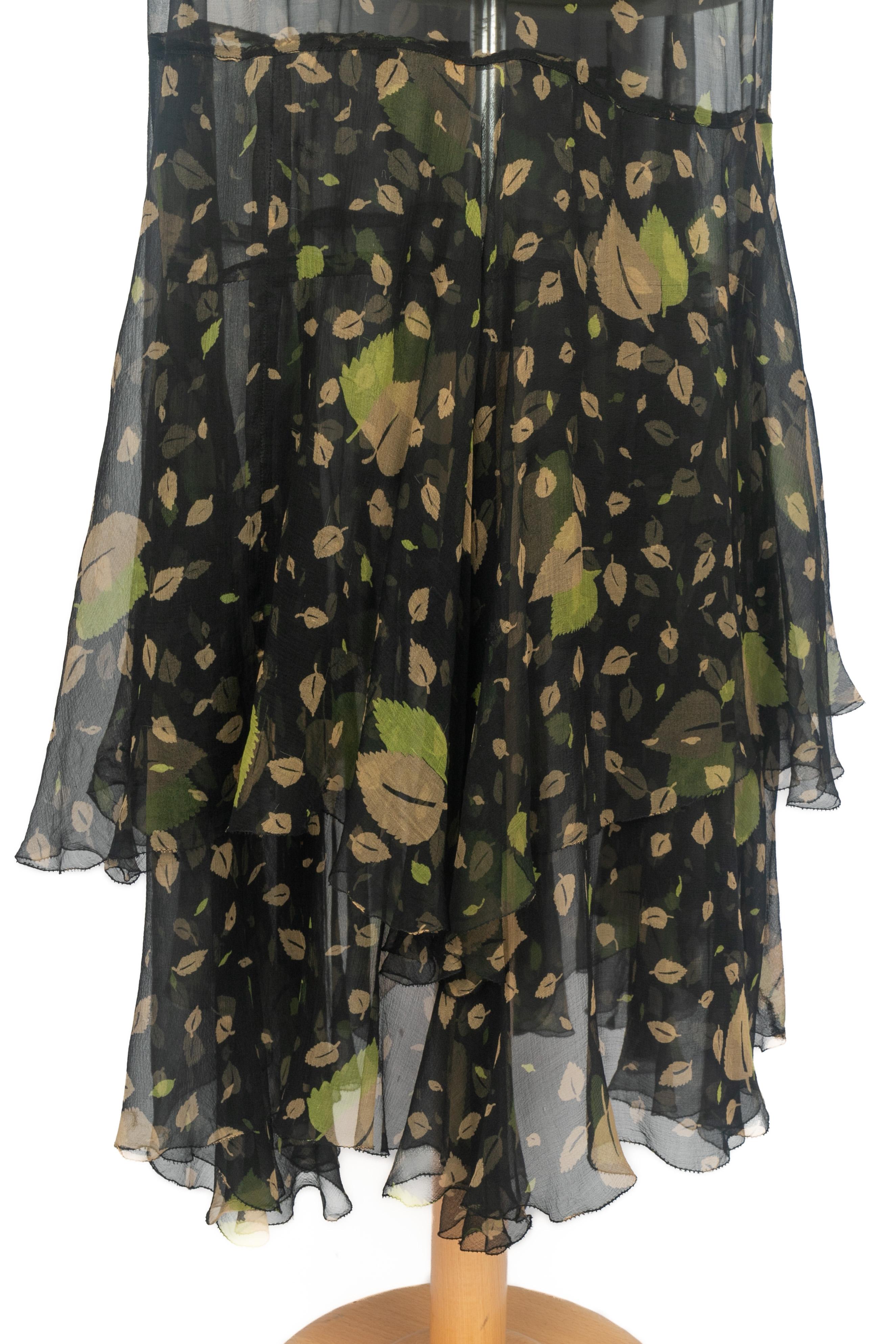 Vintage Musselin Kleid im Angebot 3