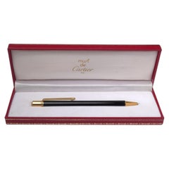 Penna a sfera Must de Cartier d'epoca con scatola originale