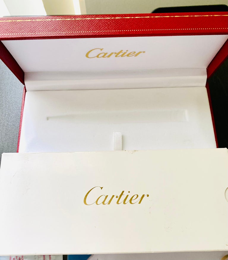 Vintage Must De Cartier Gold Plated Ballpoint Pen For Sale 9