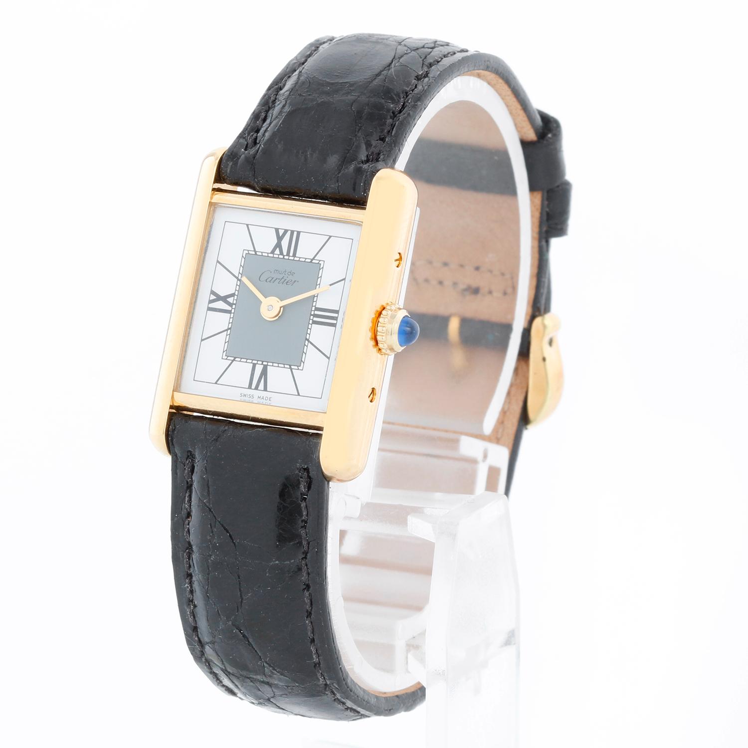 must de cartier watch vintage