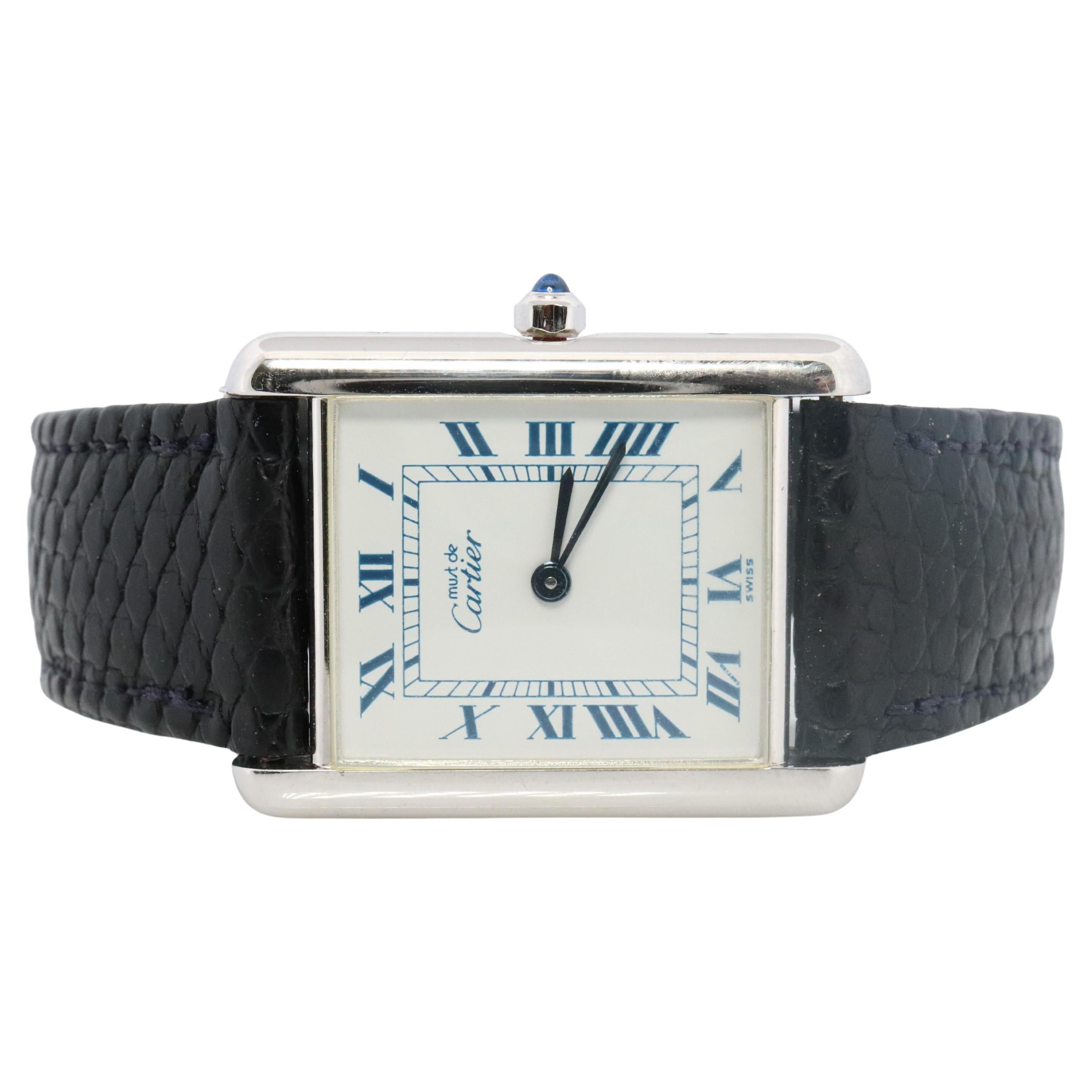 Vintage Must De Cartier Watch - 46 For Sale on 1stDibs Vintage Must De Cartier Watch - 46 For Sale on 1stDibs