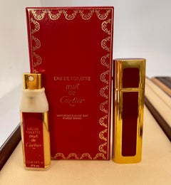Vintage Must De Cartier* Vaporisateur Purse Spray 7.5 ML 1/4 FL OZ, Vide, Rare