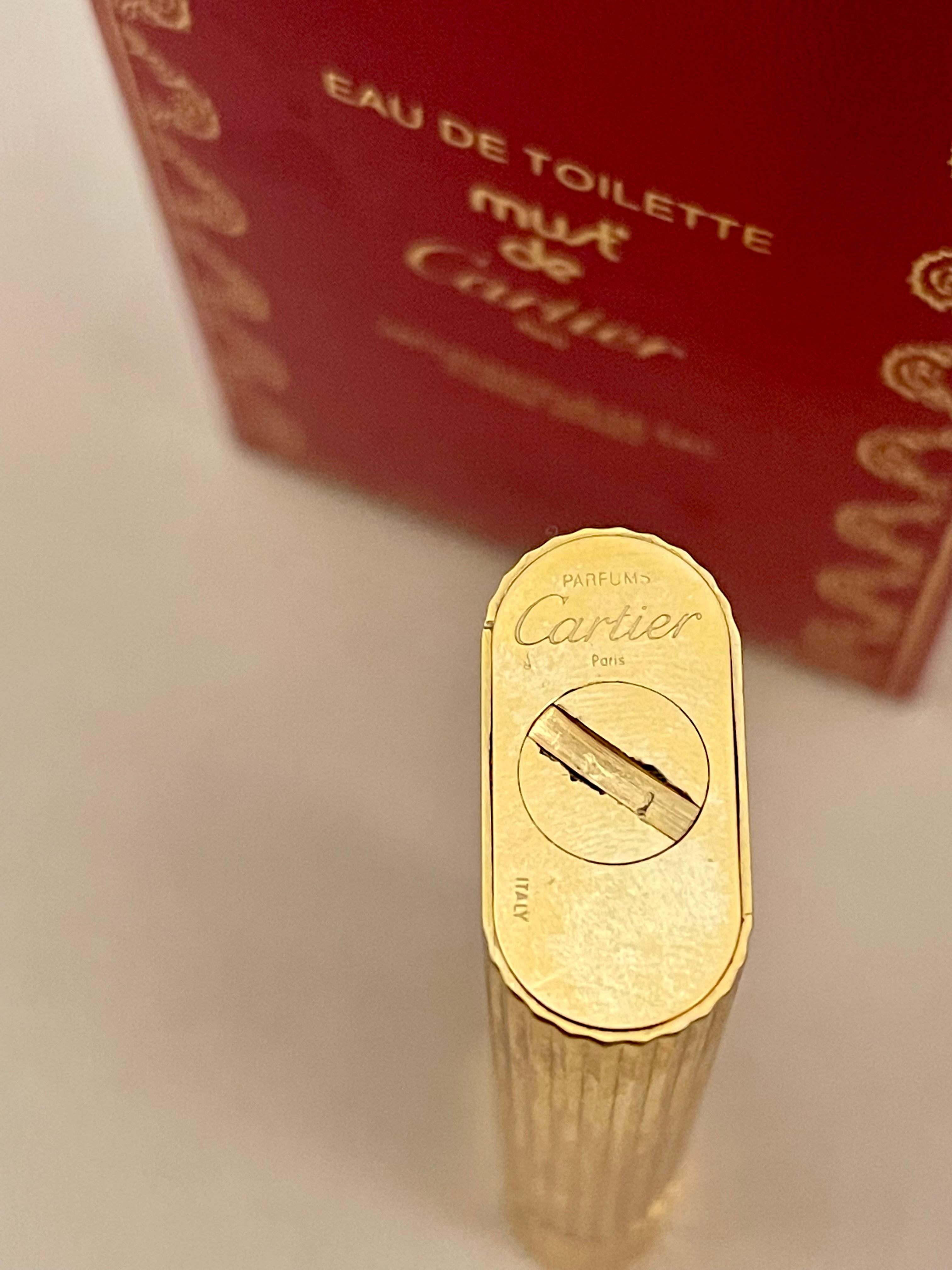 must de cartier parfum vintage