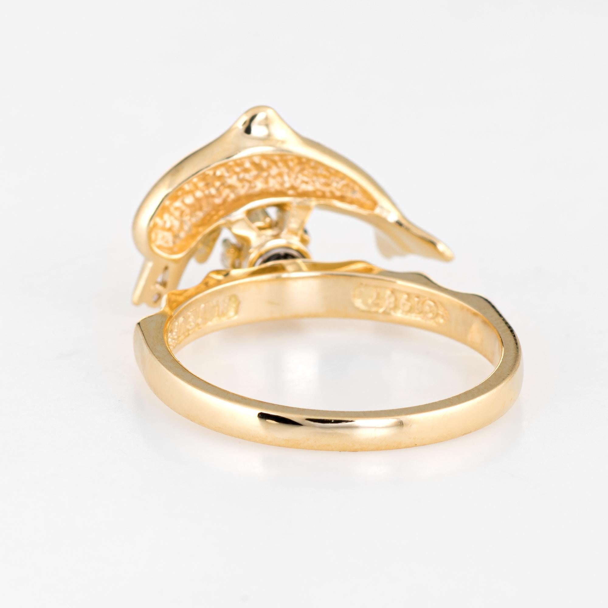 gold motion rings