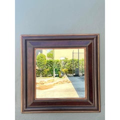 Vintage Nail Head Mirror